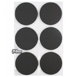 Самоклеющиеся ножки для корпуса, вспененные, круглые Ø45мм, 6шт