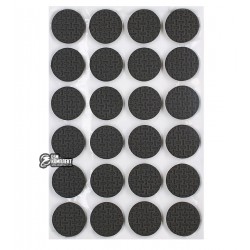 Самоклеющиеся ножки для корпуса, вспененные, круглые Ø20мм, 24шт
