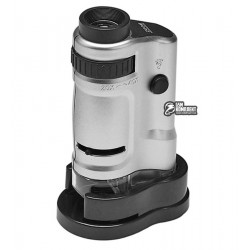 Мини микроскоп MG10081-8, 20x - 40x, LED подсветка