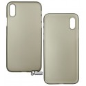 Чохол для iPhone X, Baseus Wing Case, чорний