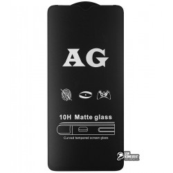 Закаленное защитное стекло для Xiaomi Redmi Note 8 Pro, 0,26 мм 9H, 2.5D, Full Glue, матовое, черное