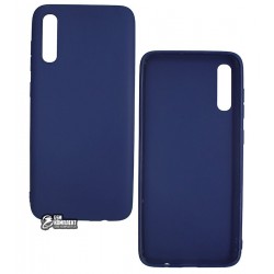 Чехол для Samsung A705 Galaxy A70 (2019), TOTO, силиконовый ультратонкий, Navy Blue