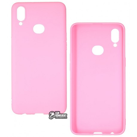 Чехол для Samsung A107Galaxy A10s (2019), TOTO, силиконовый ультратонкий, Pink