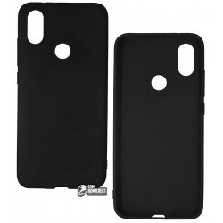 Чехол для Xiaomi Mi 6X, Xiaomi Mi A2, Joy, силиконовый, матовый, черный