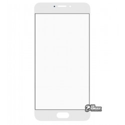Стекло корпуса для Meizu MX6, белое Стекло корпуса для Meizu MX6, белое