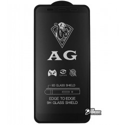 Закаленное защитное стекло для Xiaomi Redmi Note 5, Redmi Note 5 Pro, 2.5D, Full Glue, матовое, черное