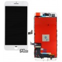 Дисплей iPhone 7 Plus, білий, з сенсорним екраном (дисплейний модуль), China quality, Tianma