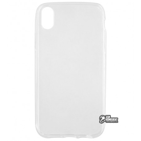 Чехол для iPhone Xr, TOTO TPU Clear Case, силикон, прозрачный