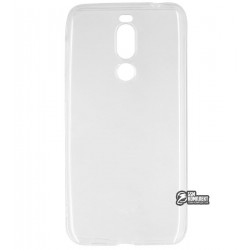 Чехол для Meizu X8, силиконовый, прозрачный