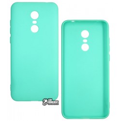 Чехол для Xiaomi Redmi 5 Plus, Smtt, силиконовый, бирюзовый