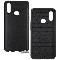 Чехол для Samsung A107F Galaxy A10s (2019), Ultimate Experience Leather, силикон, черный