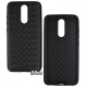 Чехол для Xiaomi Redmi 8, Weaving Case, силикон, черный