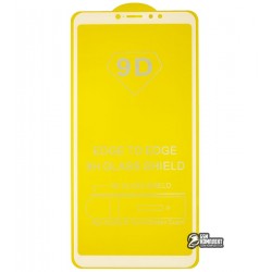 Закаленное защитное стекло для Xiaomi Mi Max 3, 0,26 мм 9H, 2.5D, Full Glue, белое