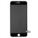 Закаленное защитное стекло для iPhone 6 Plus, iPhone 6s Plus, 2,5D, Full Glue, Антишпион, черное