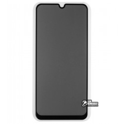 Закаленное защитное стекло для Samsung A305, A307, A505, M307, M315, M215, F415, Galaxy A30, A30s, A50, M30s, M31, M21, F41, 2.5D, Full Glue, Антишпион, черное