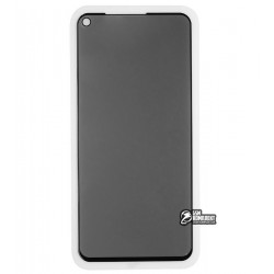 Закаленное защитное стекло для Huawei Honor 20 (2019), Nova 5T, Full Glue, Антишпион, черное