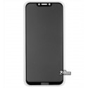 Закаленное защитное стекло для Huawei Honor Play, 2.5D, Full Glue, Антишпион, черное