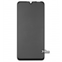 Загартоване захисне скло для Huawei P30 Lite, 2,5D, Full Glue, Антишпіон, чорний колір