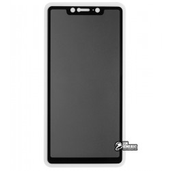 Защитное стекло для Xiaomi Mi8 SE, 2.5D, Full Glue, Антишпион, черное