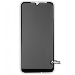 Защитное стекло для Xiaomi Redmi 7, 2.5D, Full Glue, Антишпион, черное