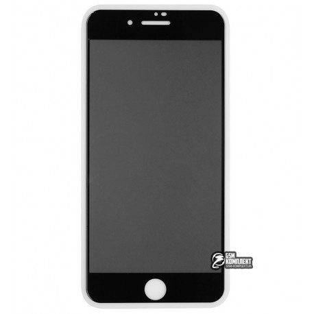 Закаленное защитное стекло для iPhone 7 Plus, iPhone 8 Plus, 2,5D, Full Glue, Антишпион, черное