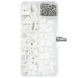 Набор разъемов XH2.54 и коннекторов JST 2pin/3pin/4pin/5pin, 230шт