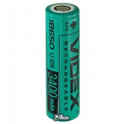 Аккумулятор 18650 Videx, (Li-ion 3.7V 3400mAh) Аккумулятор 18650 Videx, (Li-ion 3.7V 3400mAh)