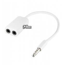 Аудио двойник AUX(3,5mm.)/2-in-1/Classic White