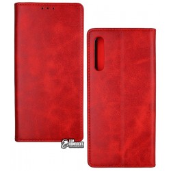 Чехол для Huawei P Smart Pro, Black TPU Magnet, книжка, красный