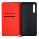 Чехол для Huawei P Smart Pro, Black TPU Magnet, книжка, красный