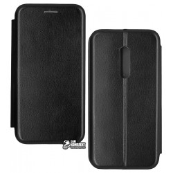 Чехол для Meizu 15 Lite, Fashion, книжка, черная