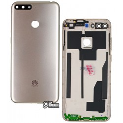 Задняя панель корпуса Huawei Y6 (2018), золотистая, Original (PRC) Задняя панель корпуса Huawei Y6 (2018), золотистая, Original (PRC)