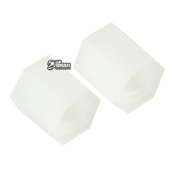 Стойка пластиковая гайка-гайка 3х8 Стойка пластиковая гайка-гайка 3х8