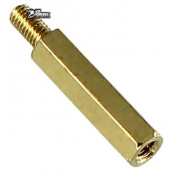 Стойка шестигранная 25 мм высота, М3 винт-гайка Стойка шестигранная 25 мм высота, М3 винт-гайка