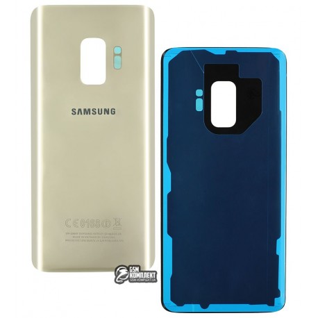 Задняя панель корпуса для Samsung G960F Galaxy S9, золотистая, original (PRC), maple gold