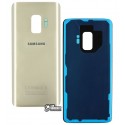 Задняя панель корпуса для Samsung G960F Galaxy S9, золотистая, original (PRC), maple gold