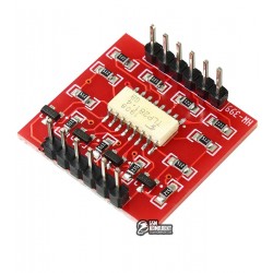 Модуль 4-х канальная плата согласования уровней с оптической изоляцией