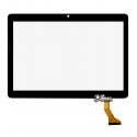 Сенсорний екран для Assistant AP-107G, China-Tablet PC 10 , 10 , 166 мм, 236 мм, 50 pin, тип2, ємнісний, чорний, (MJK-0675 FPC)