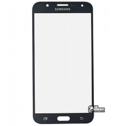 Стекло корпуса для Samsung J700F/DS Galaxy J7, J700H/DS Galaxy J7, J700M/DS Galaxy J7, черное