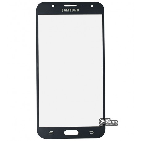Стекло корпуса для Samsung J700F/DS Galaxy J7, J700H/DS Galaxy J7, J700M/DS Galaxy J7, черное