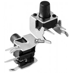 Кнопка тактовая 6 x 6 x 8 мм, 2pin, боковая