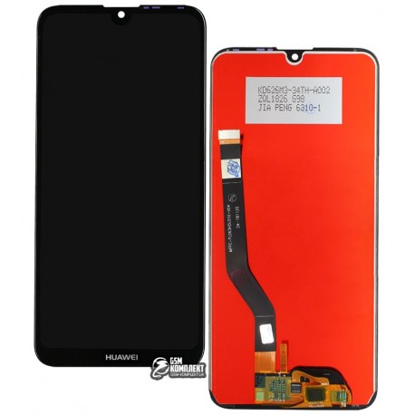 Дисплей для Huawei Y7 Prime (2019), черный, с сенсорным экраном (дисплейный модуль), Original (PRC)