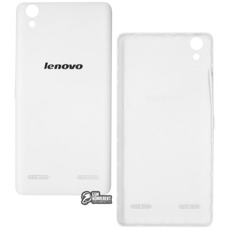 Задняя крышка батареи для Lenovo A6000, белая