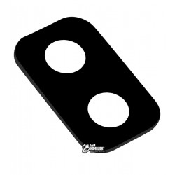 Стекло камеры Samsung J610 Galaxy J6+, черное