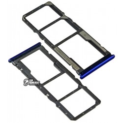Держатель SIM-карты для Xiaomi Redmi Note 8, синий