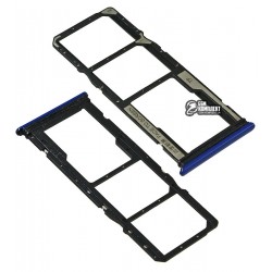 Держатель SIM-карты для Xiaomi Redmi 8, синий