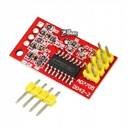 Модуль AD7705 сдвоенный 16-разрядный АЦП с SPI интерфейсом