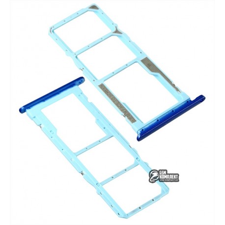 Держатель SIM-карты Xiaomi Redmi 7A, голубой, gem blue