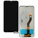Дисплей Samsung A107F / DS Galaxy A10s, чорний, з сенсорним екраном, оригінал (PRC), оригінал glass