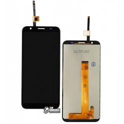 Дисплей для Doogee X55, черный, с сенсорным экраном, Original (PRC)